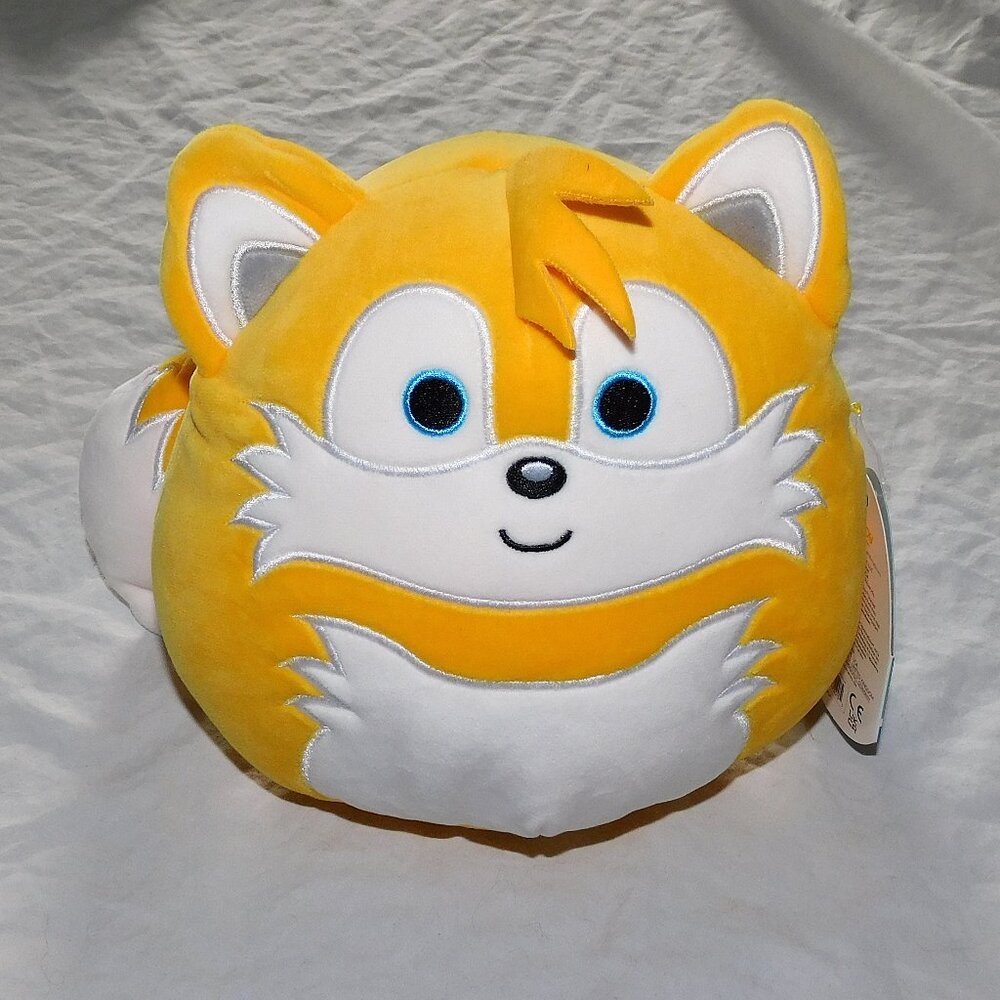 Tails Sonic the Hedgehog Squishmallows 8" Plush Stuffed Animal Nintendo Fox NEW